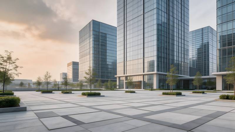 现代都市建筑群图片