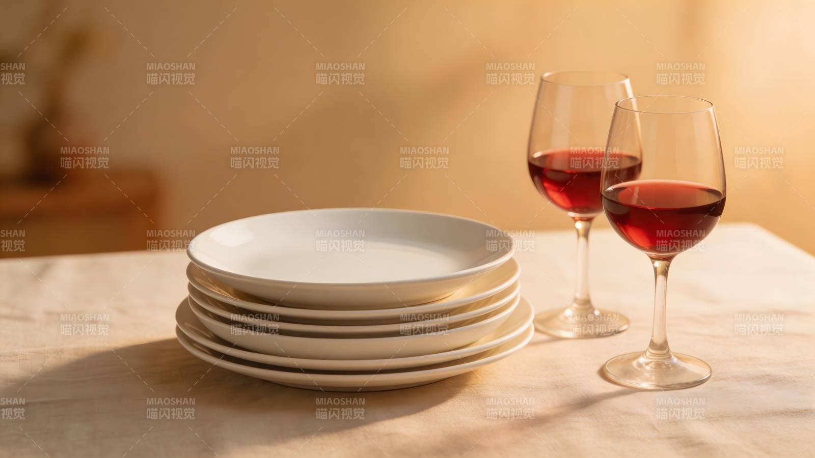 美酒佳肴待客来图片