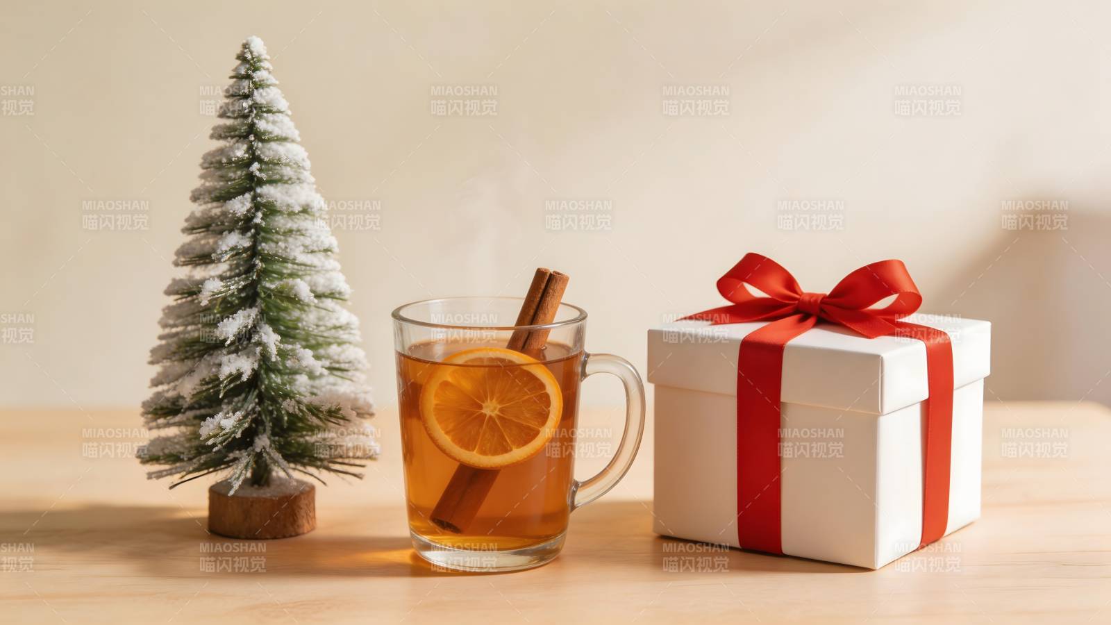 圣诞温馨茶礼图片