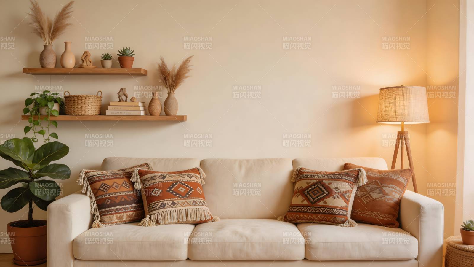 温馨客厅布置图片