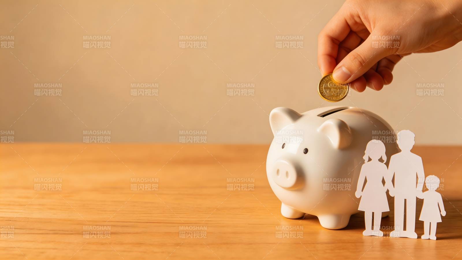 家庭理财存钱图片