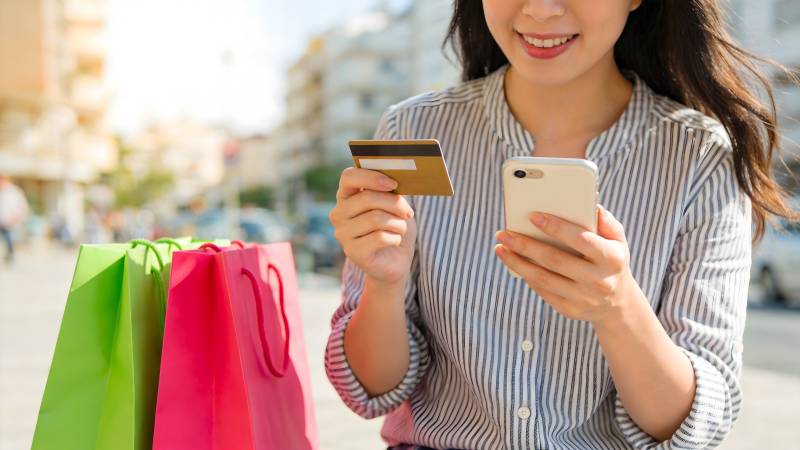 购物扫码支付图片