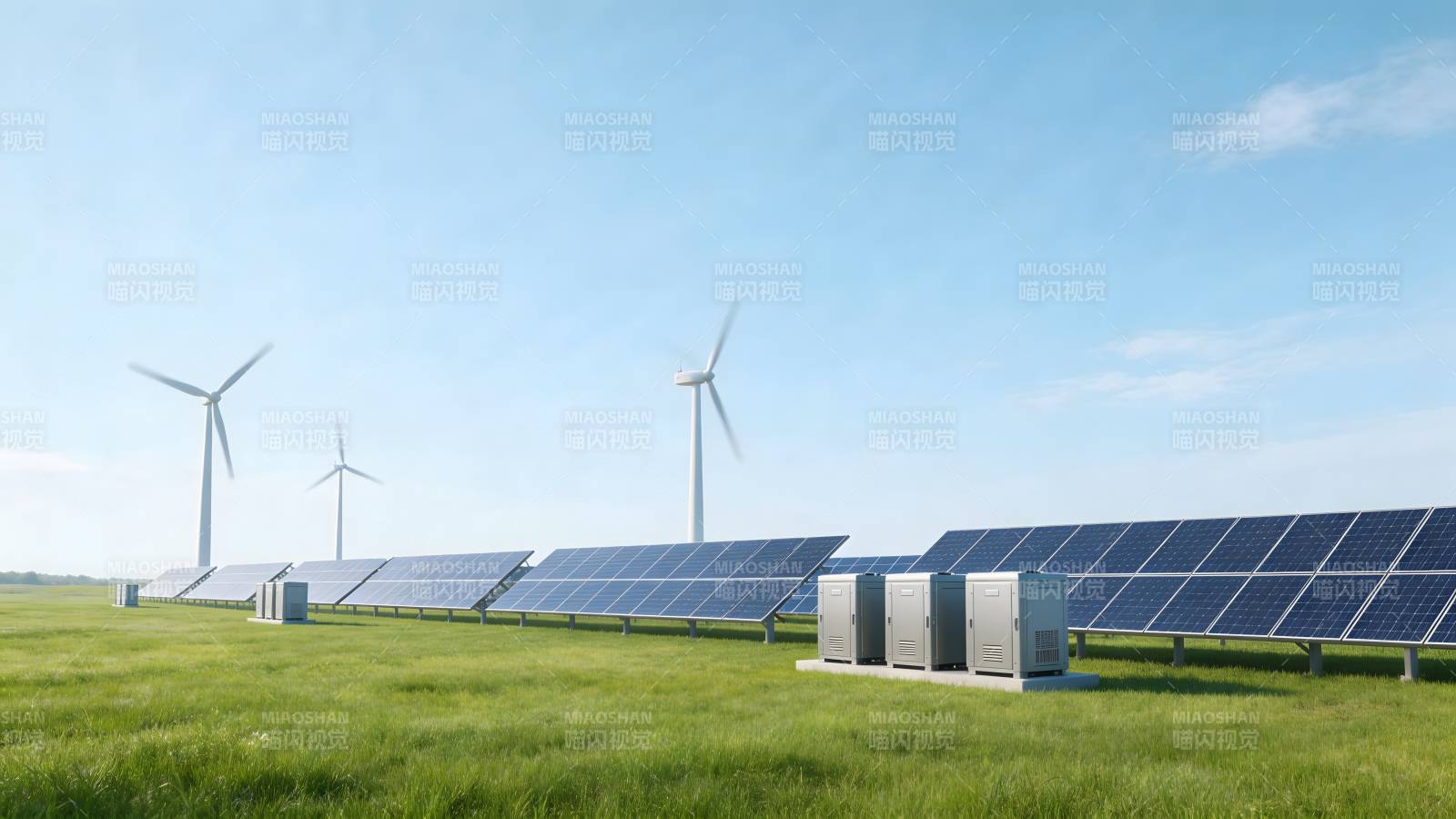 风光互补发电站图片