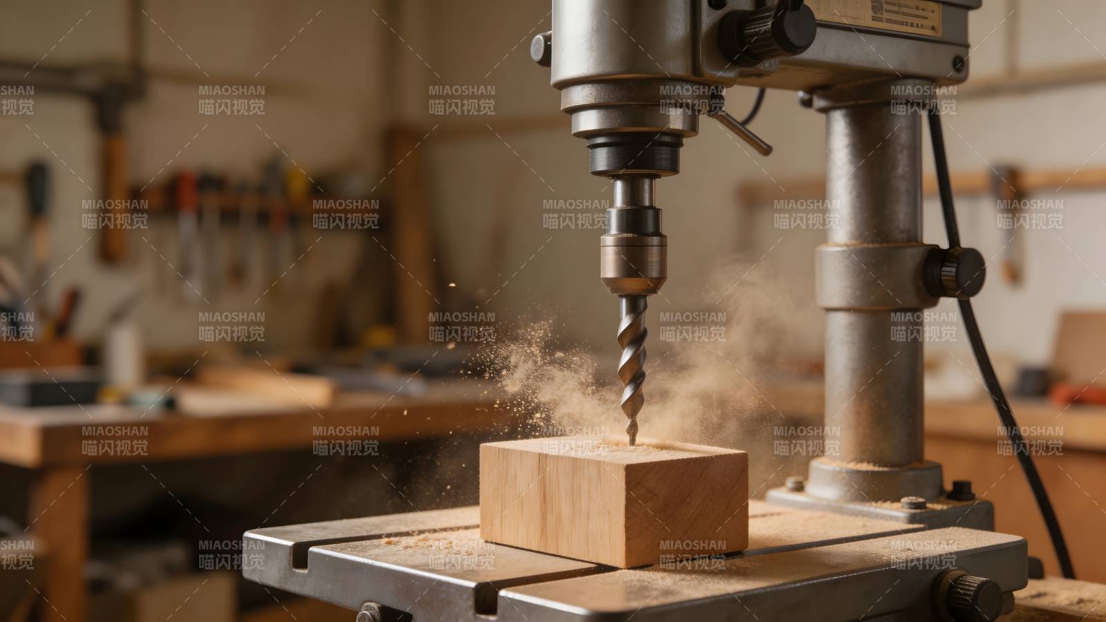 钻孔作业中图片