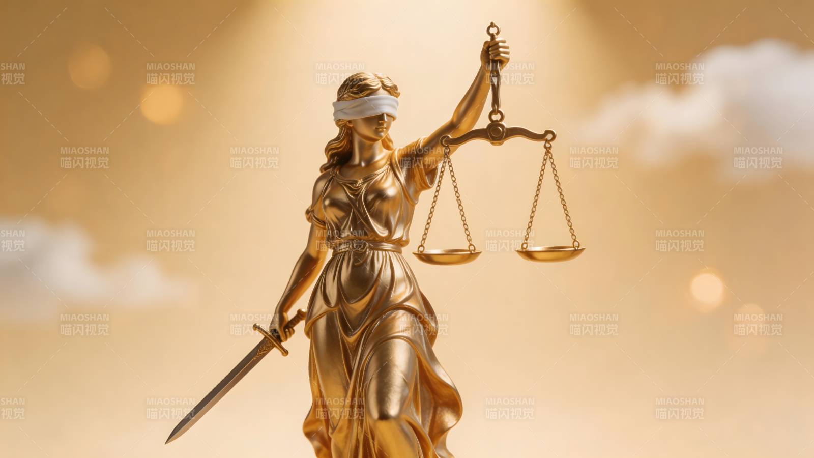 正义女神持天平图片