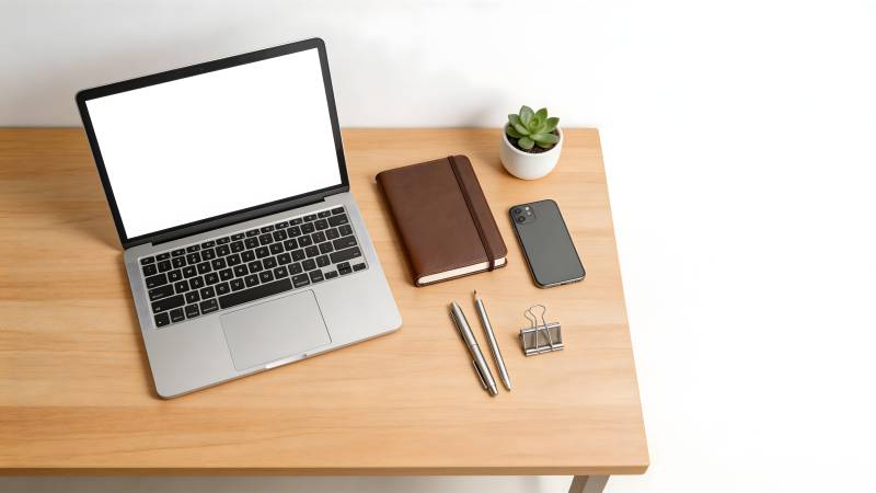 简约办公桌面图片