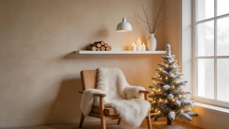 冬日温馨角落图片