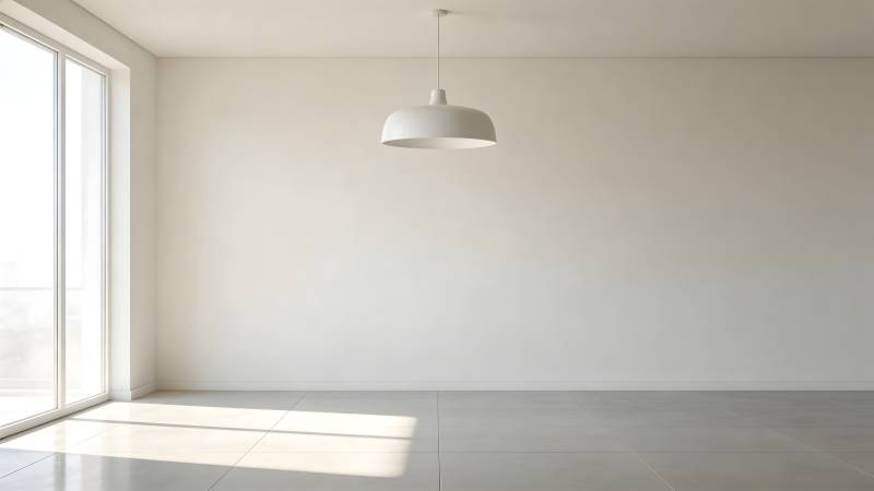 简约空旷房间图片