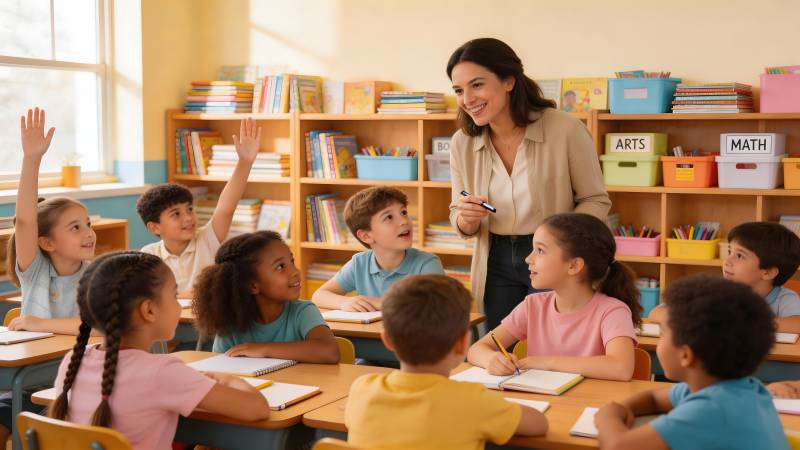 课堂互动 师生共学图片