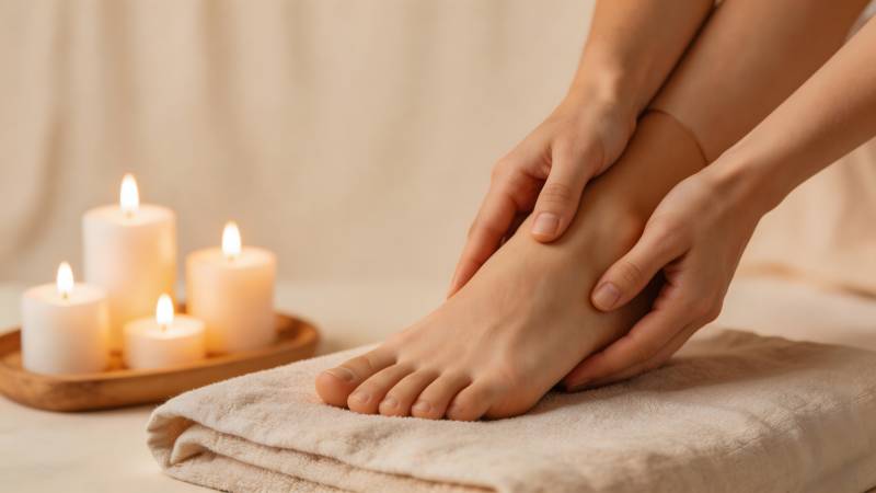 足部按摩放松时刻图片