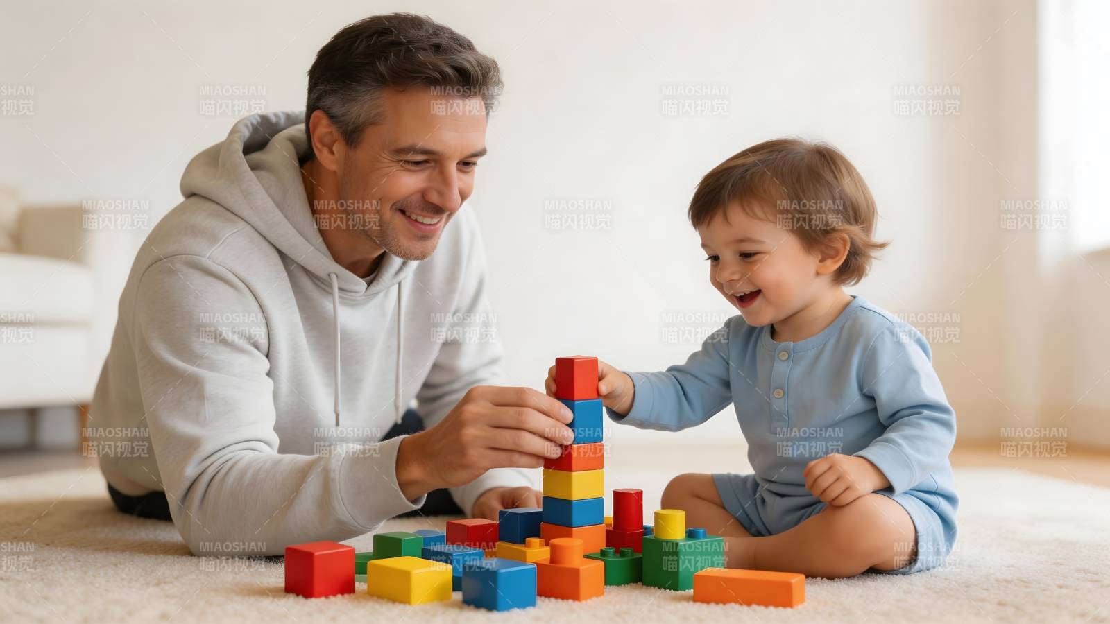 父与子乐高时光图片
