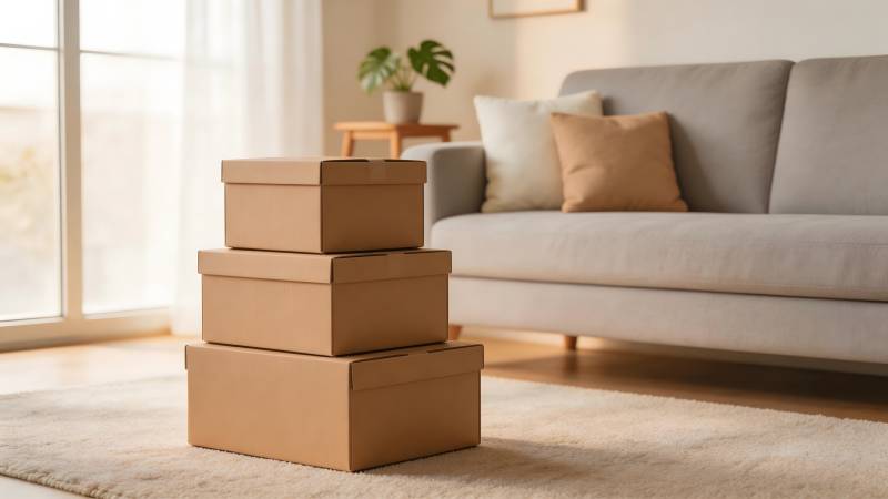 搬家准备中图片