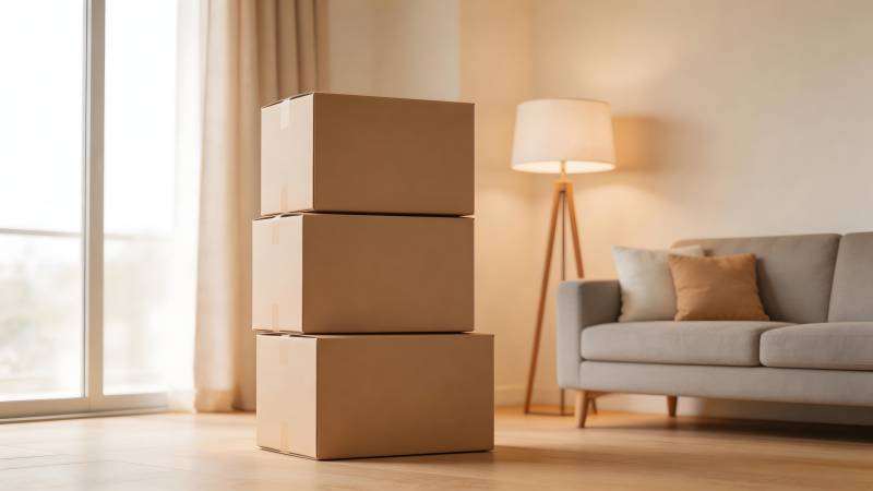 搬家准备中图片