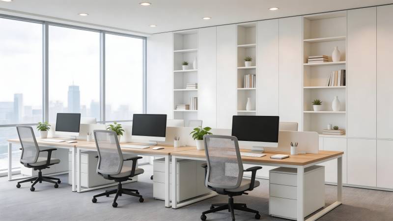 现代简约办公空间图片