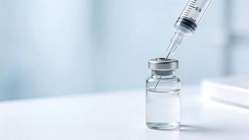 疫苗注射准备中图片