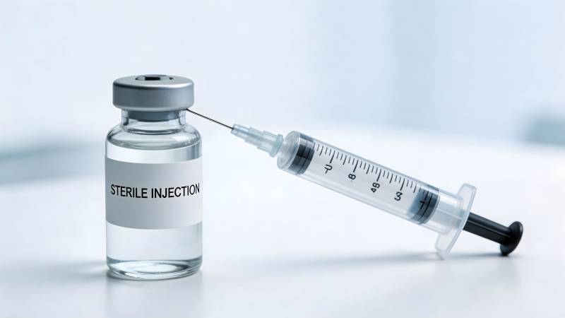 注射液与针筒图片