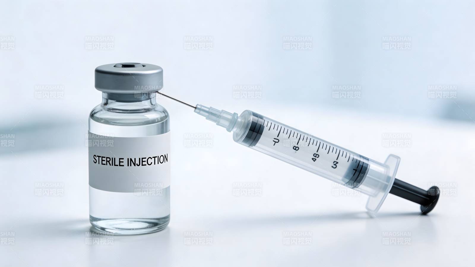 注射液与针筒图片