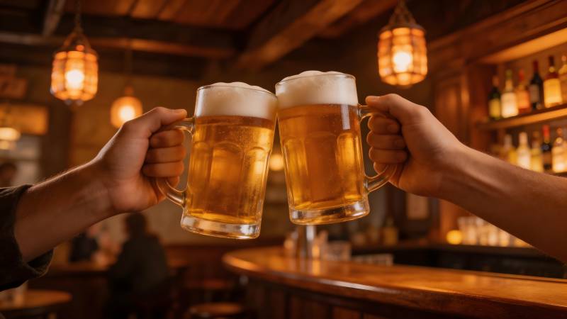 举杯共饮 欢聚时刻图片