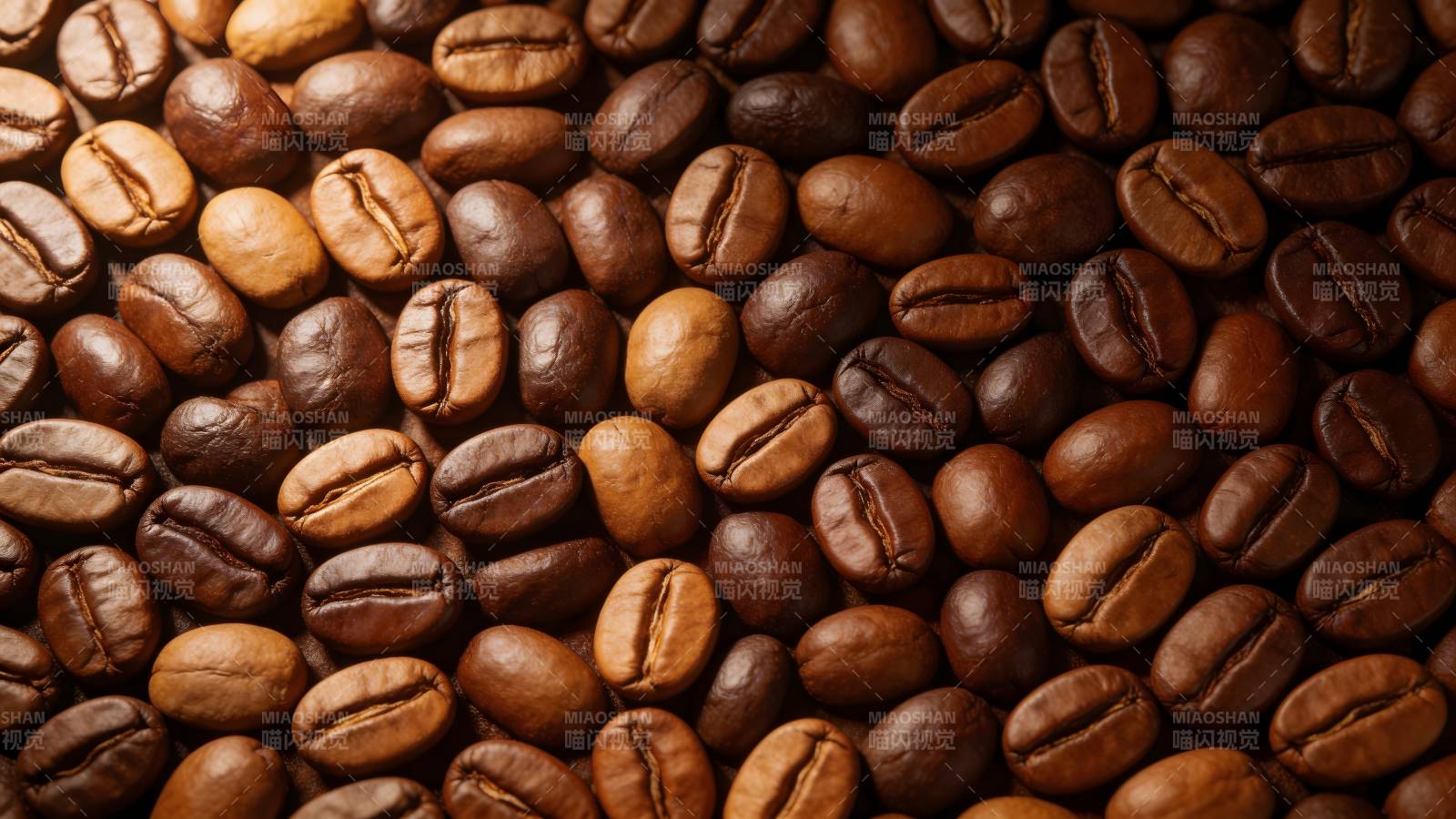 咖啡豆特写图片
