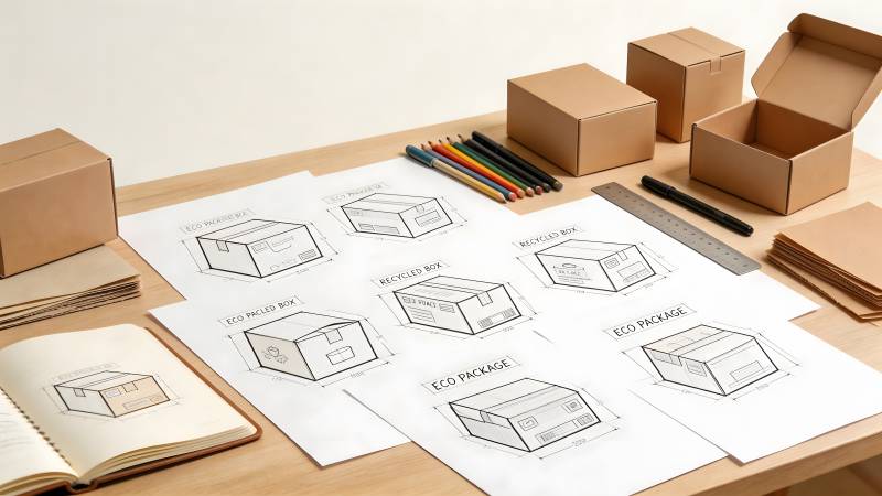 包装设计手绘图图片