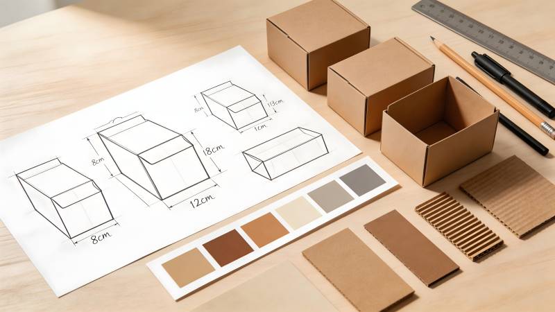 纸盒设计与制作图片