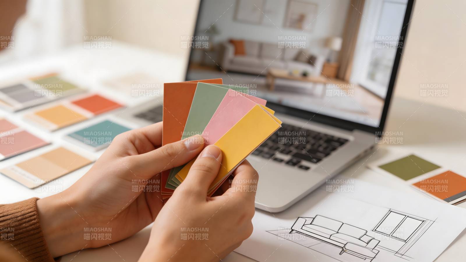 色彩搭配设计中图片