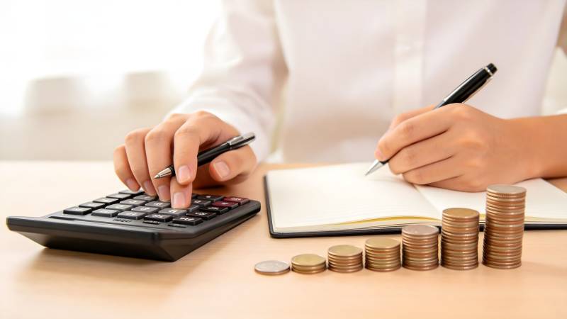 理财计算与记录图片