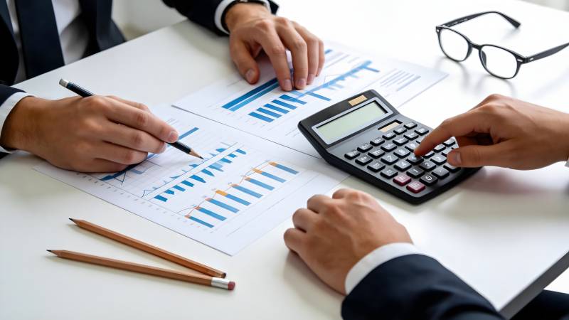 财务分析会议图片