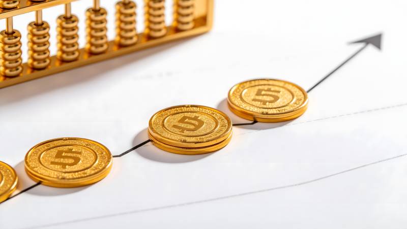 金币上升趋势图片