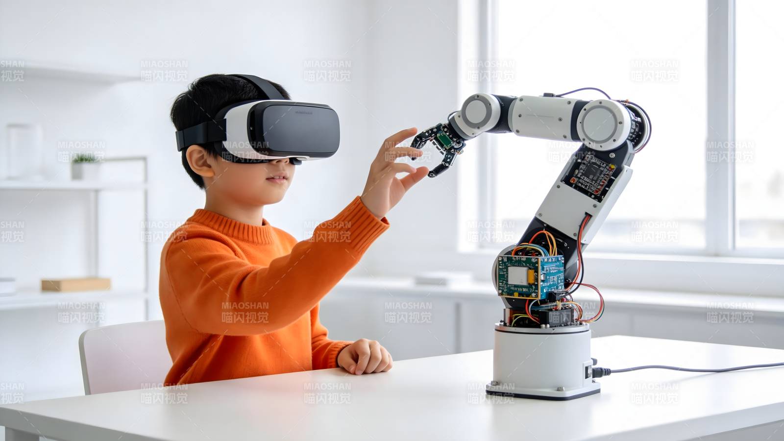 儿童体验VR机器人图片