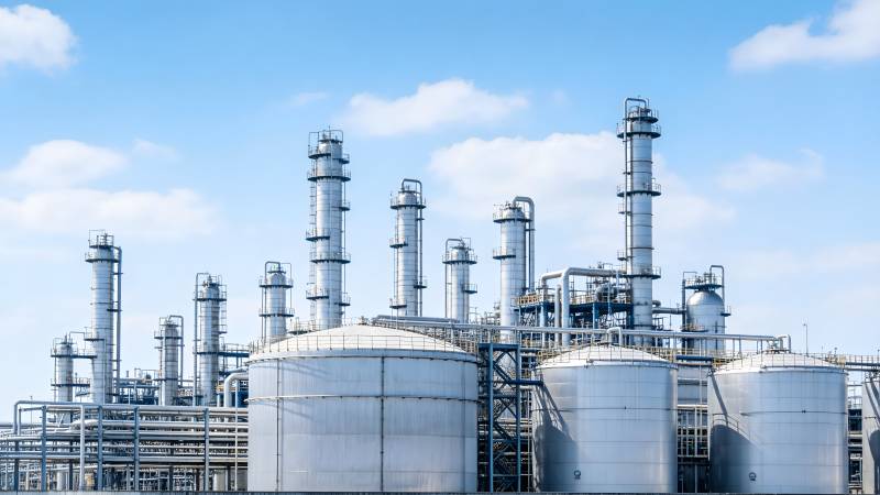 工业厂区全景图片