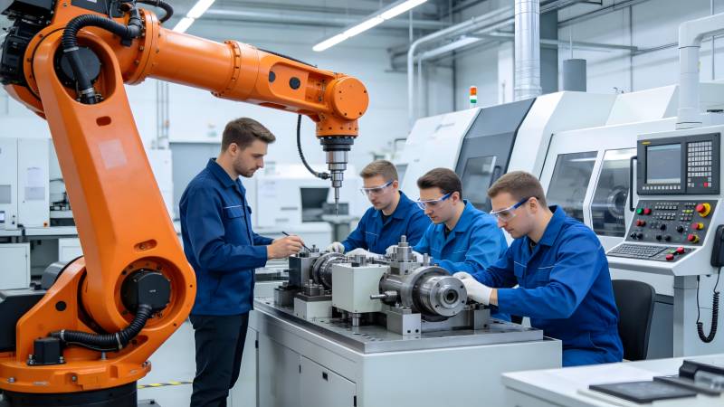 智能制造车间现场图片