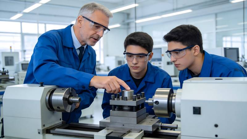 实训课堂指导图片