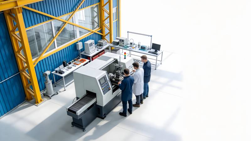 工业实验室协作场景图片