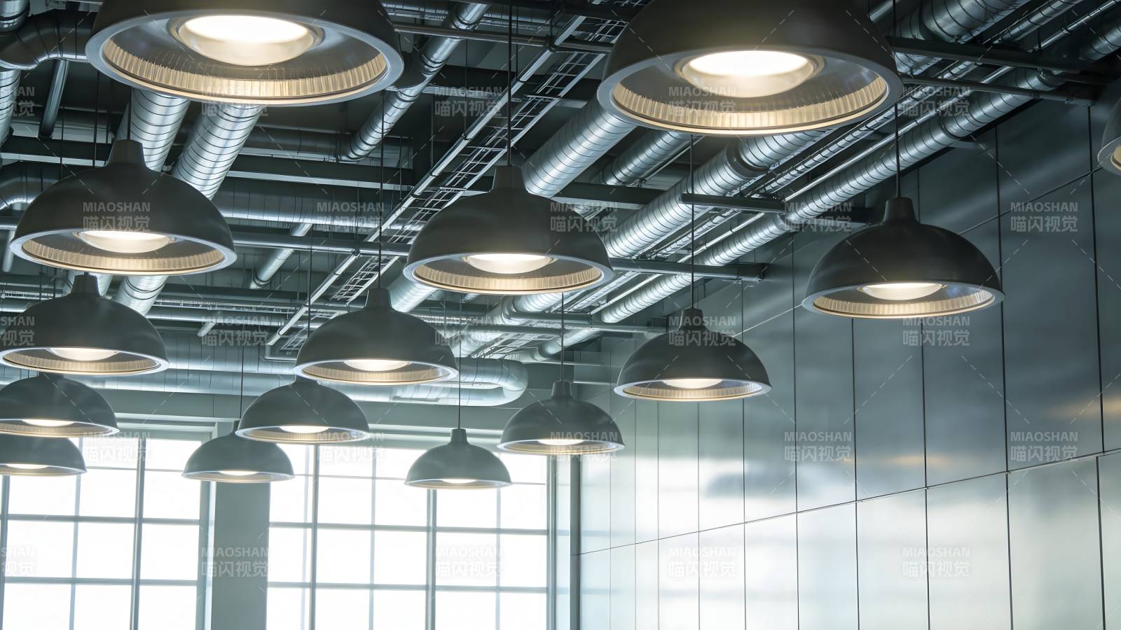 现代工业风照明图片