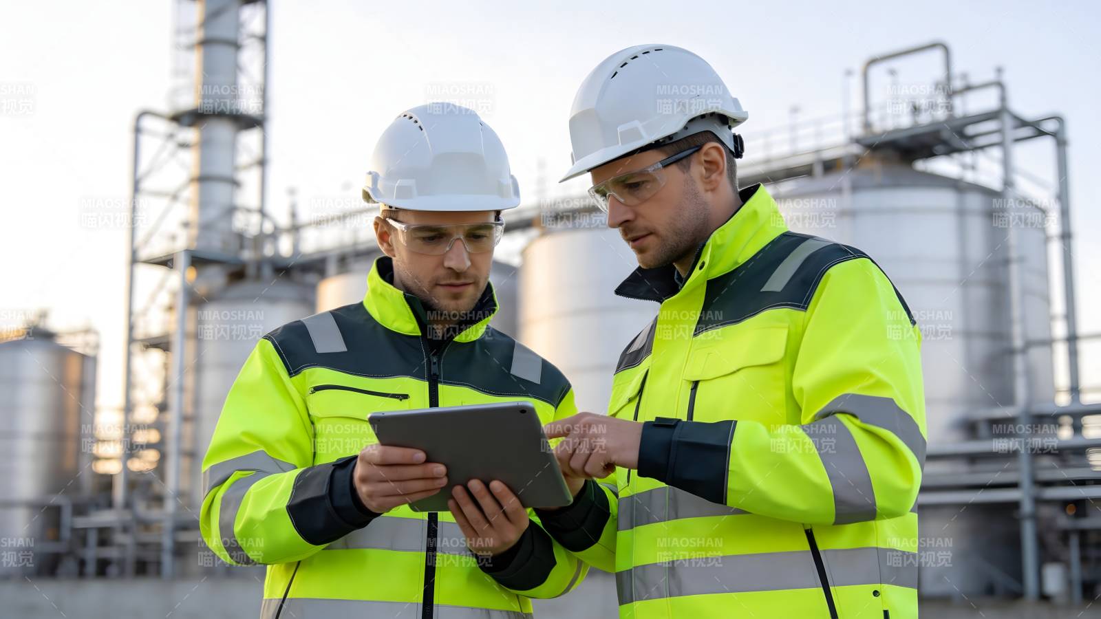 工程师现场检查图片