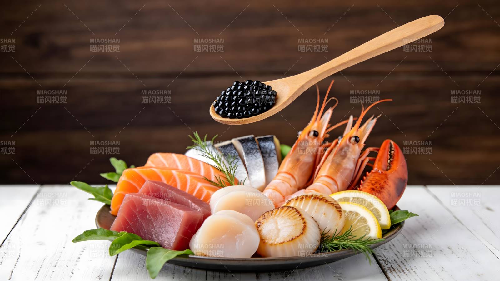 海鲜盛宴 鲜美诱人图片