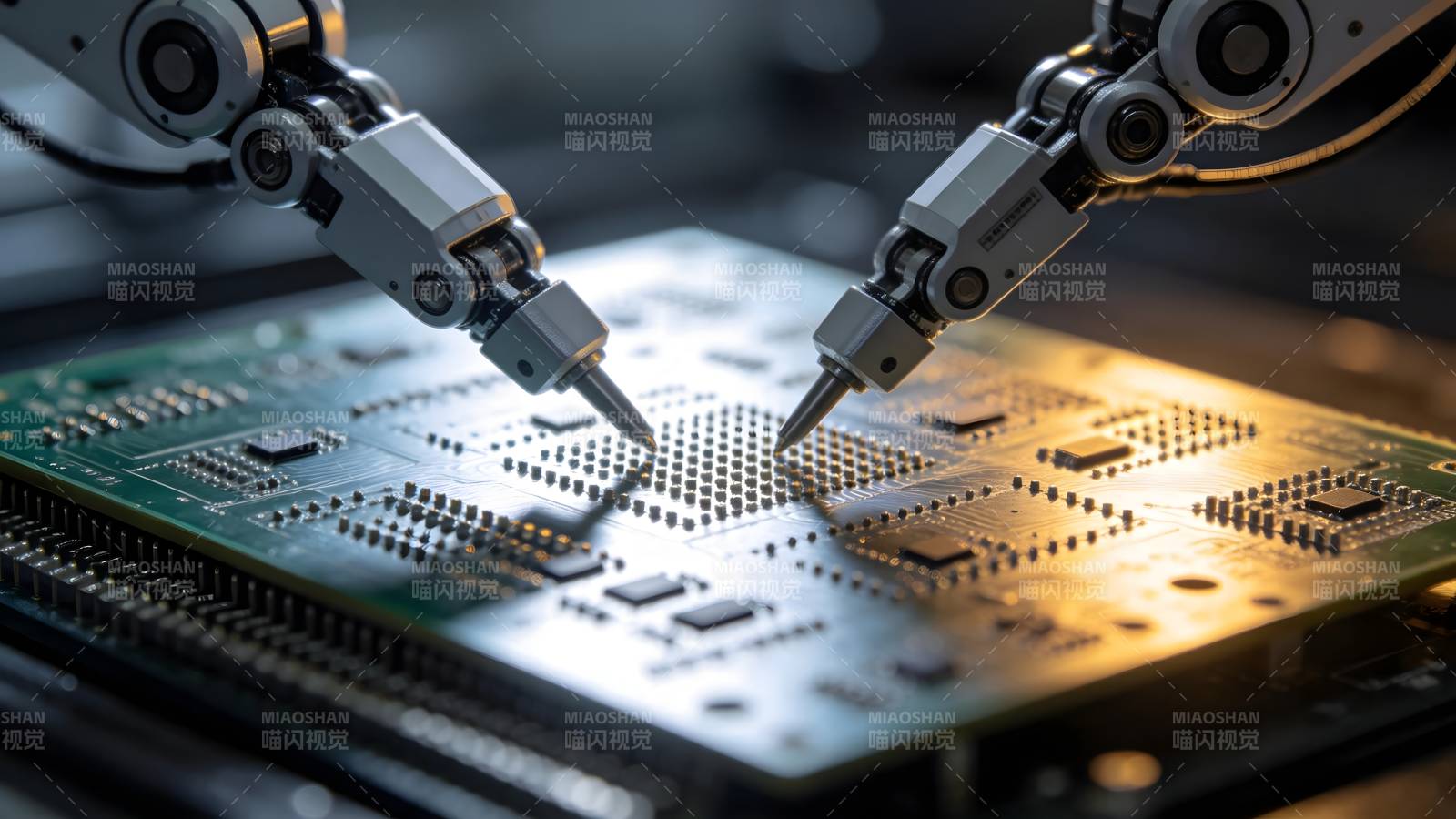 机器人焊接电路板图片