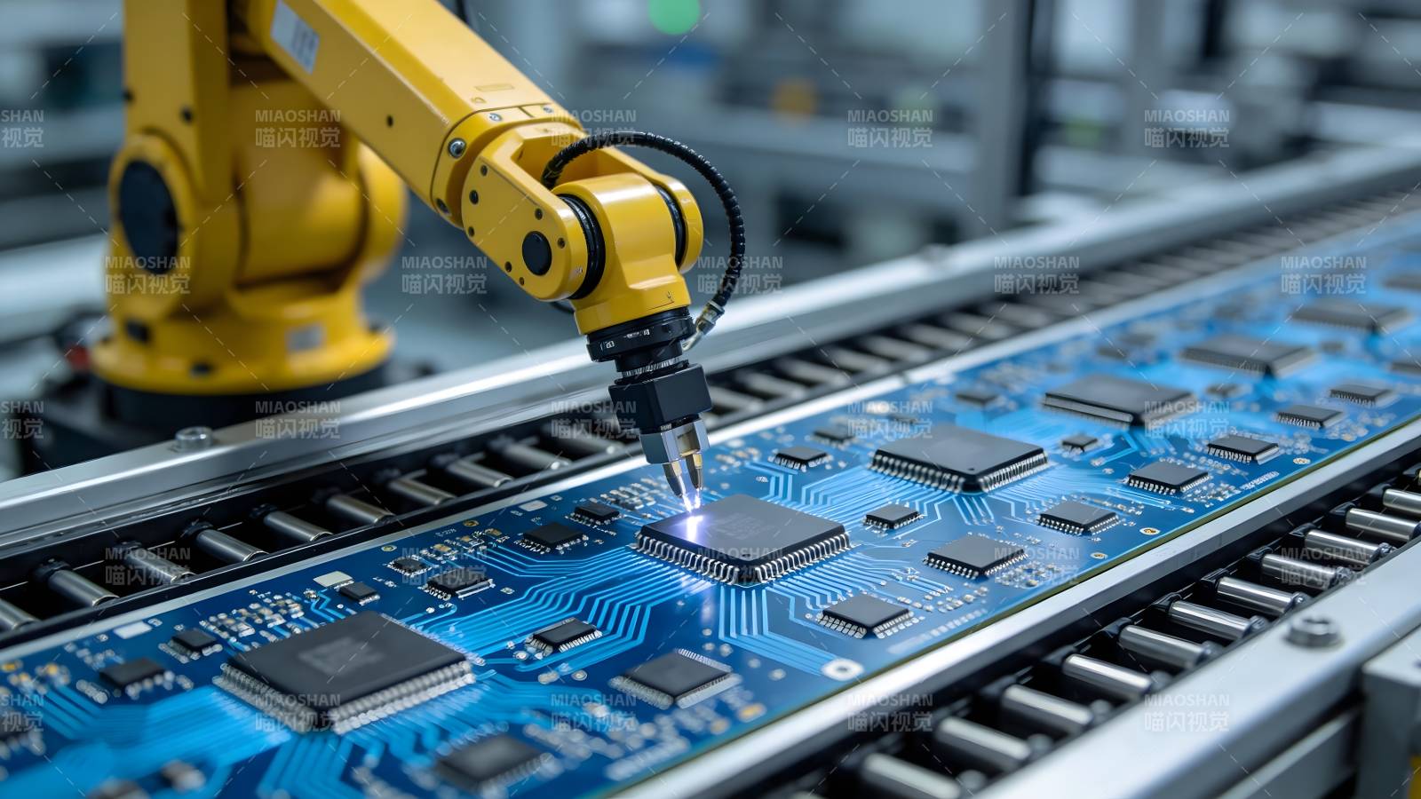 智能焊接电路板图片