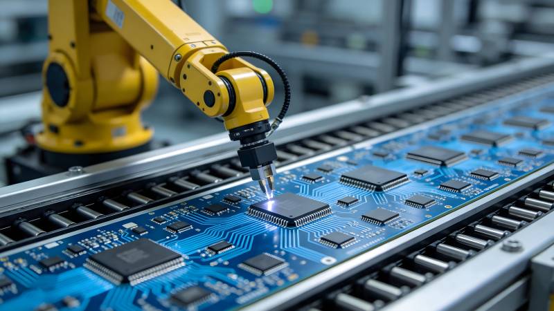 智能焊接电路板图片