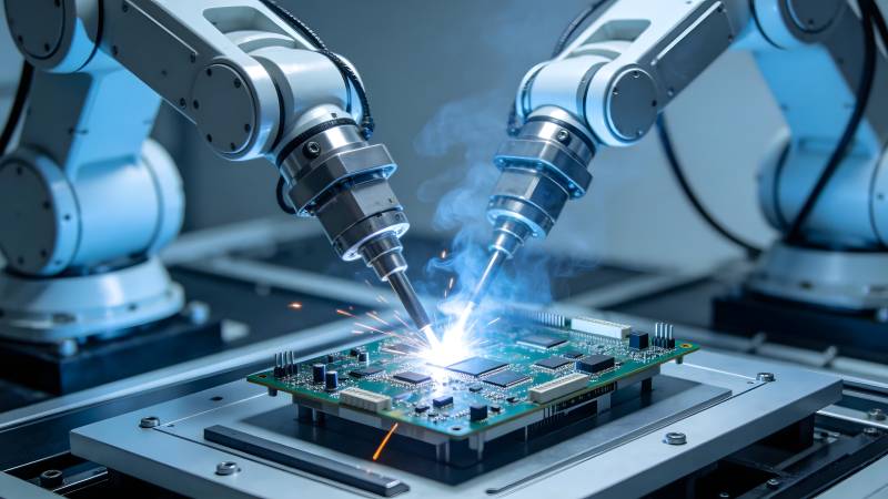 智能焊接机器人图片