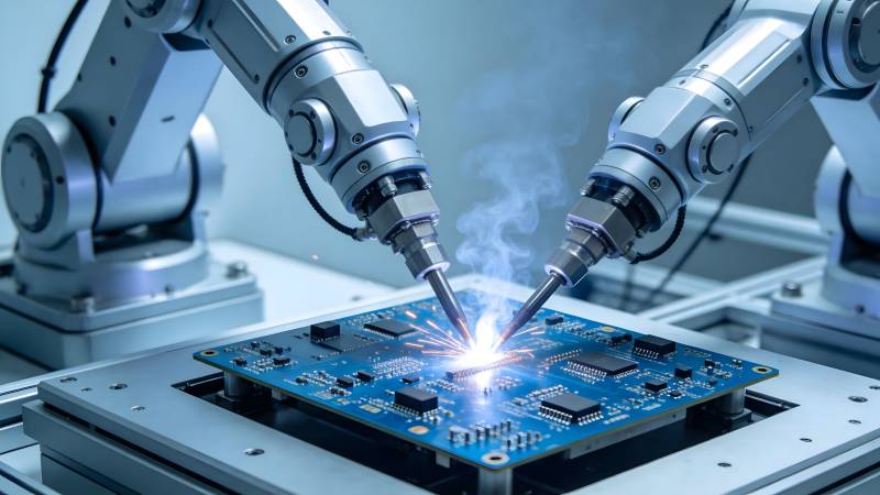 智能焊接机器人图片