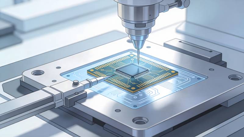 芯片精密加工图片