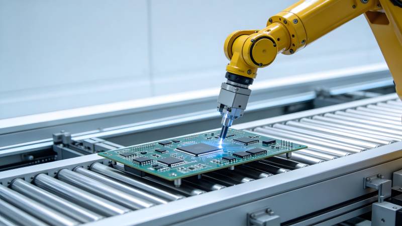 机器人焊接电路板图片