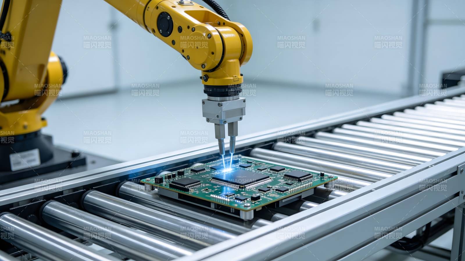 机器人焊接电路板图片