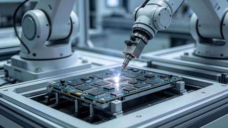 智能焊接机器人图片