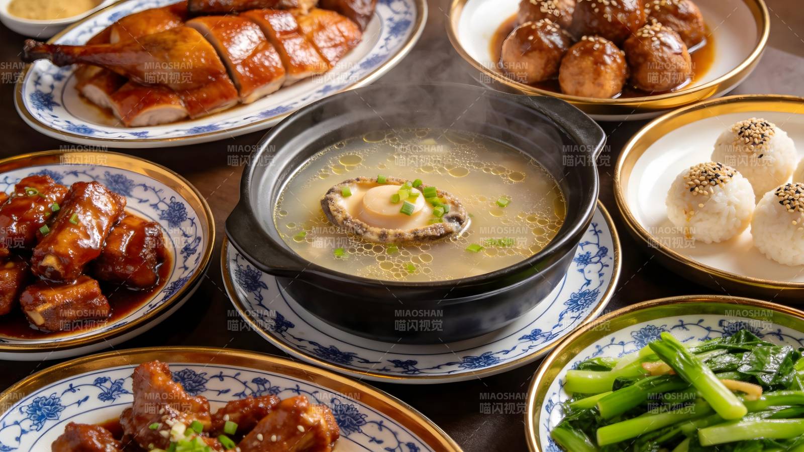 中式美味佳肴图片