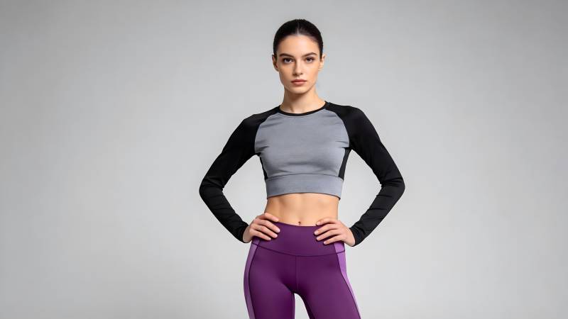 时尚运动风穿搭图片