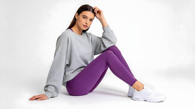 时尚运动穿搭图片