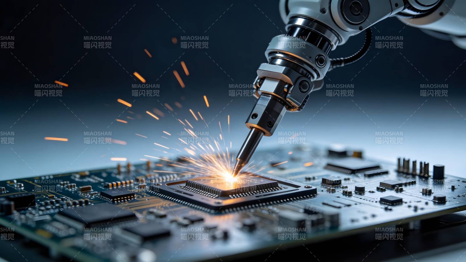 智能焊接电路板图片